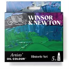 Winsor & Newton Artist's Oil Colour Historic Set 5x37ml