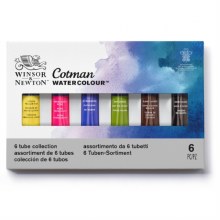 W&N Cotman Tube Collection 6x8ml W&N Cotman Tube Collection 6x8ml
