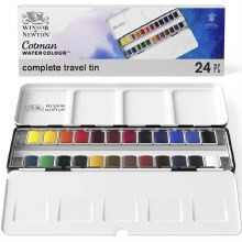 W&N Cotman Complete Travel Tin 24 Pieces W&N Cotman Complete Travel Tin 24 Pieces
