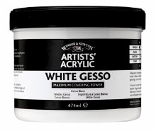 Winsor & Newton Artists' Acrylic White Gesso 450ml Winsor & Newton Artists' Acrylic White Gesso 450ml