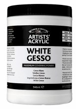 Winsor & Newton Artists' Acrylic White Gesso 946ml Winsor & Newton Artists' Acrylic White Gesso 946ml