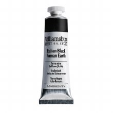 Williamsburg Oil Colour 37ml - Italian Black Roman Earth