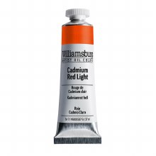 Williamsburg Oil Colour 37ml - Cadmium Red Light Williamsburg Oil Colour 37ml - Cadmium Red Light