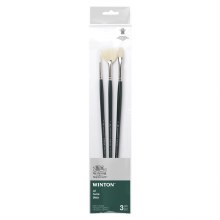 Winsor & Newton - Winton Long Handle Brush Set of 3 - V3