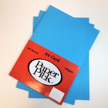A4 Paperpick Dark Blue Card 50s