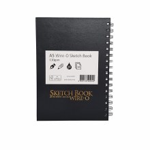 Create 110g A5 Wire-O Hardback Spiral Bound Notebook Create 110g A5 Wire-O Hardback Spiral Bound Notebook
