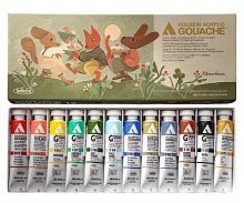 Holbein Acryla Gouache Rebecca Green 12 x 20ml Set
