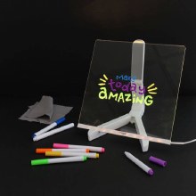 Acrylic LED Notice Board 20x20cm