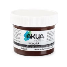Akua Intaglio Ink 59ml Burnt Umber Akua Intaglio Ink 59ml Burnt Umber