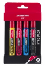 Amsterdam Acrylic Marker Intro Set of 4
