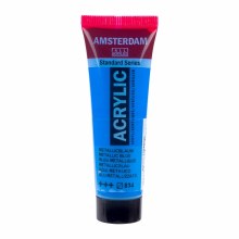 Amsterdam Acrylic 20ml Metallic Blue Amsterdam Acrylic 20ml Metallic Blue