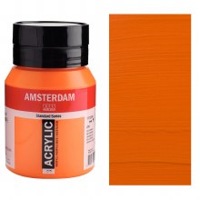 Amsterdam Acrylic 500ml Azo Orange