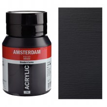 Amsterdam Acrylic 500ml Lamp Black