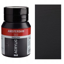 Amsterdam Acrylic 500ml Oxide Black
