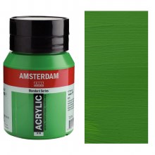 Amsterdam Acrylic 500ml Permanent Green Light