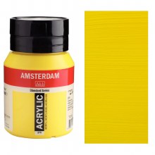 Amsterdam Acrylic 500ml Primary Yellow