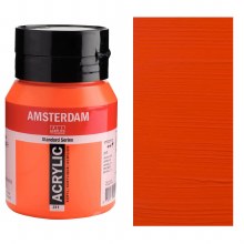 Amsterdam Acrylic 500ml Vermilion