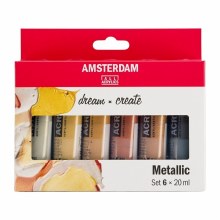 Amsterdam Acrylic Metallic Set