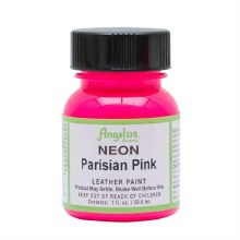 Angelus Leather Paint 29.5ml - NEON Parisian Pink Angelus Leather Paint 29.5ml - NEON Parisian Pink