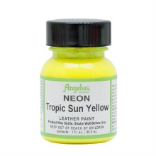 Angelus Leather Paint 29.5ml - NEON Tropic Sun Yellow Angelus Leather Paint 29.5ml - NEON Tropic Sun Yellow