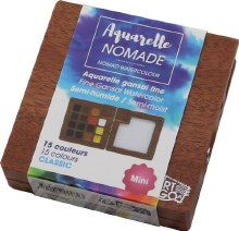 Aquarelle Nomade Fine Gansai Watercolour Mini Palette
