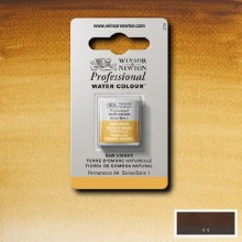 W&N Professional Watercolour Half Pan Raw Umber