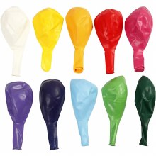 Balloons Assorted 23cm 10 pack