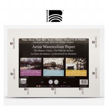 Baohong Watercolour Paper - Trial Pack - 9 Sheets