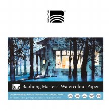 Baohong Watercolour Block 15x23cm - Cold Pressed / NOT