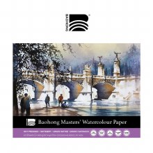 Baohong Watercolour Block 23x31cm - Hot Pressed