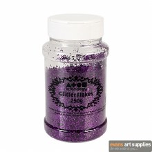 Brian Clegg 250g Glitter Shaker Purple Brian Clegg 250g Glitter Shaker Purple