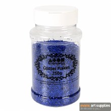Brian Clegg 250g Glitter Shaker Blue Brian Clegg 250g Glitter Shaker Blue