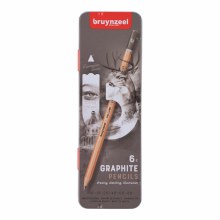 Bruynzell Expression Graphite Set of 6 Bruynzell Expression Graphite Set of 6