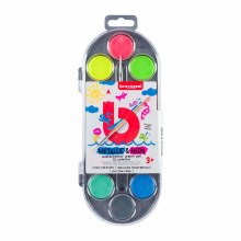 Bruynzeel Watercolour Neon/Metallic Set of 12 Bruynzeel Watercolour Neon/Metallic Set of 12