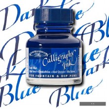 Winsor & Newton Calligraphy Ink Dark Blue 30ml