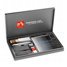 Caran ''d'Ache Graphite Line Satin Box *1 week extra lead time* Caran ''d'Ache Graphite Line Satin Box *1 week extra lead time*