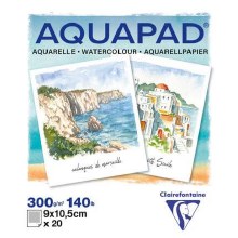 Clairefontaine Aquapad 9x10.5cm 300gsm