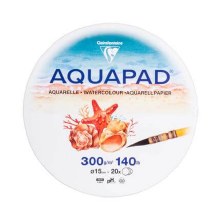 Clairefontaine Aquapad Round 15cm 300gsm