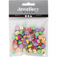 Clay Beads - Fruit 60pc