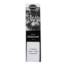 Coates box of 3 Willow Charcoal Ø 7-9mm