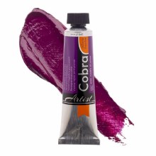 Cobra Artist Water-Mixable Oil Colour 40ml Permanent Red Violet 567