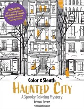 Color & Sleuth: Haunted City Colouring Book