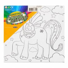 Colour In Canvas - Unicorn Colour In Canvas - Unicorn