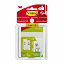 Command S/M Picture Hanging Strips Value Pack 17203