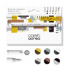 Copic Acrea Paint Marker Set 6 pcs - Essential