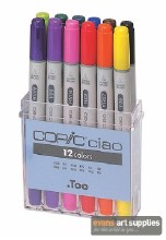 Copic Ciao Set - 12 Markers
