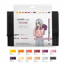 Copic Ciao Set - 12 Manga Tones 1