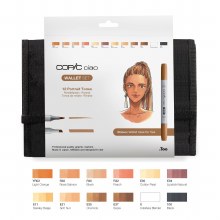 Copic Ciao Set - 12 Portrait Tones