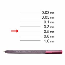 Copic Multiliner Pink 0.5mm Copic Multiliner Pink 0.5mm