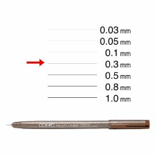 Copic Multiliner Sepia 0.3mm Copic Multiliner Sepia 0.3mm